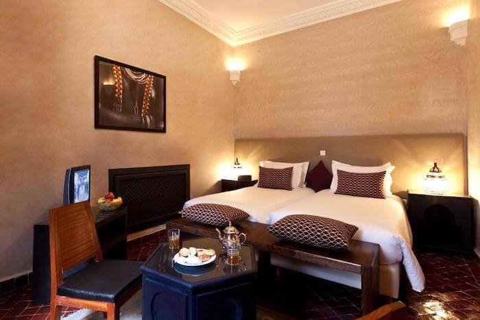 リヤド エル ワラ＆スパ（Hotel & Spa Riad El Walaa）部屋ダブル