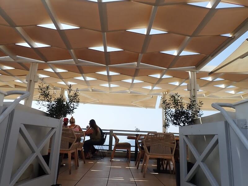 フィラのレストランClassicoの天井2